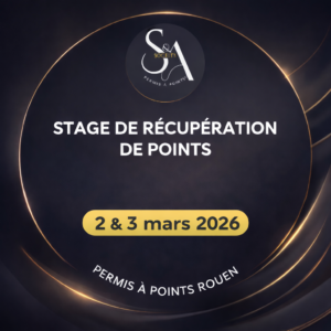 Stage de sensibilisation à la sécurité routière du 2 & 3 mars 2026